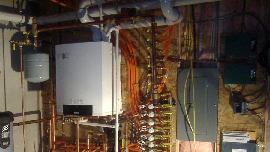Tankless water heater.